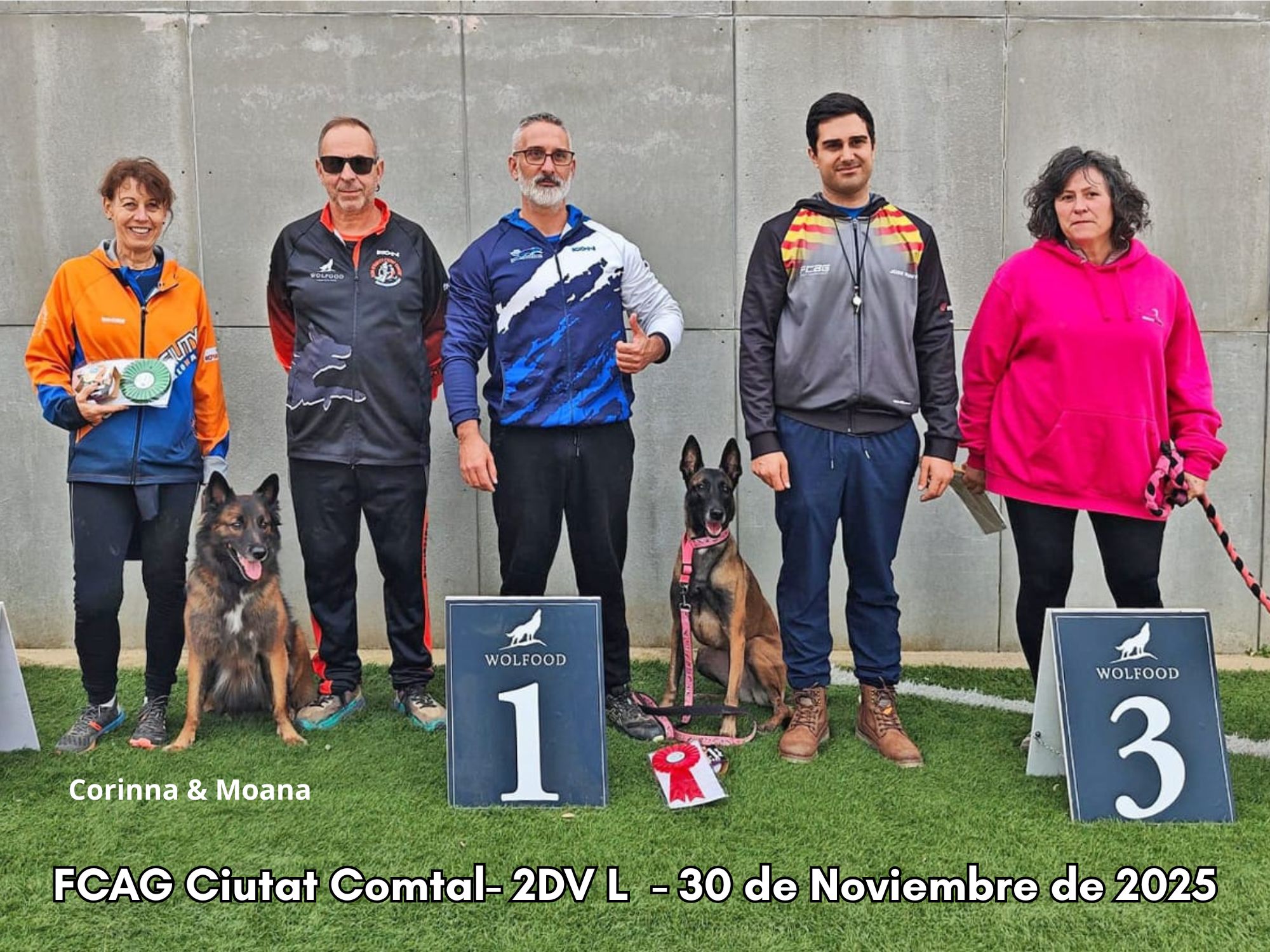 Segundos Clasificados Corina & Moana Segundos Clasificados Corina & Moana